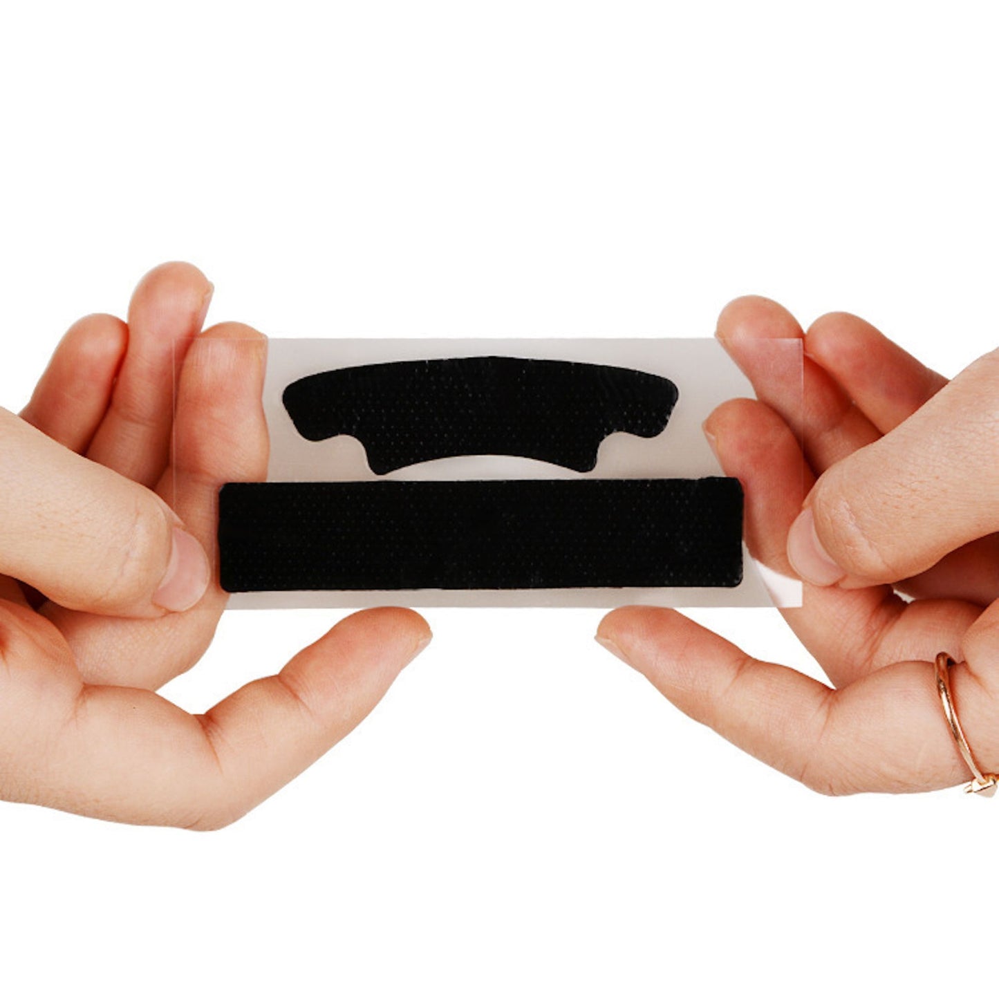 1_Smilekit_PAP_Charcol_Whitening_Strips_Essentialsmile_strip_in_hand