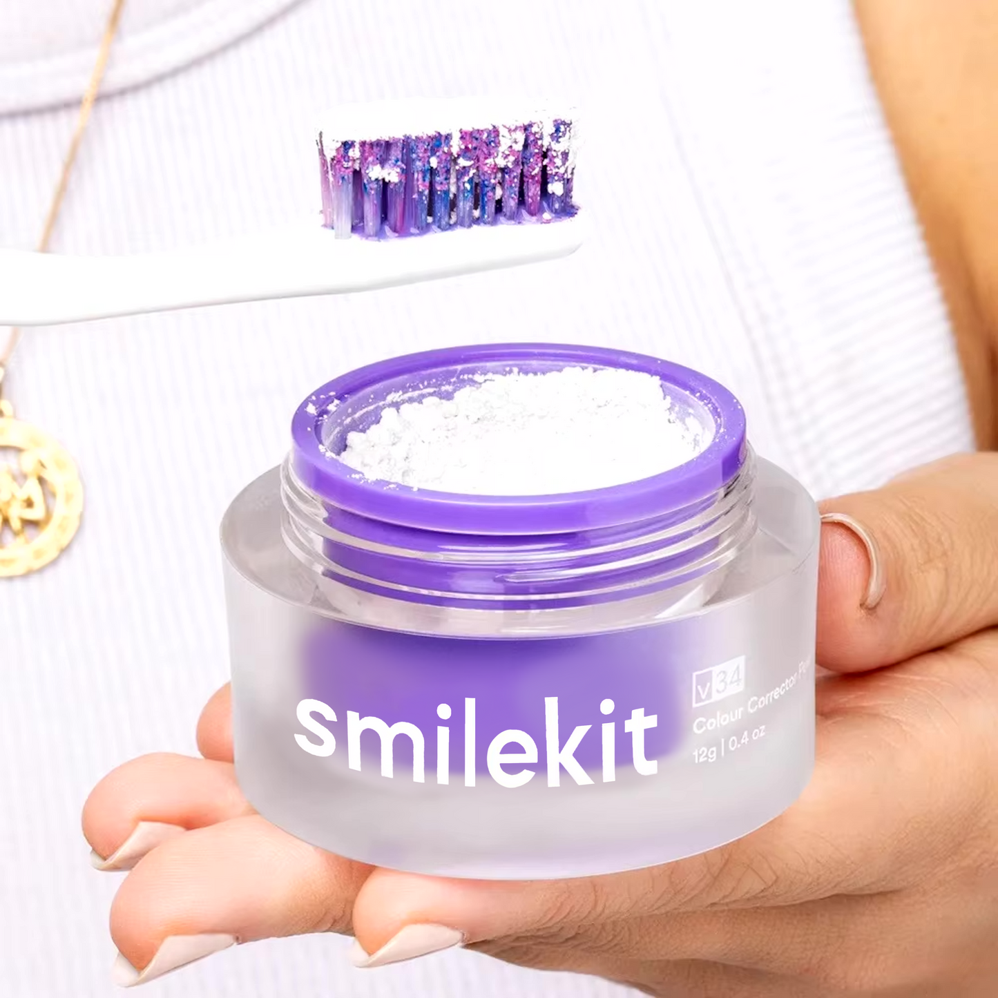 Smilekit V34 Colour Corrector Powder - Essential Smile