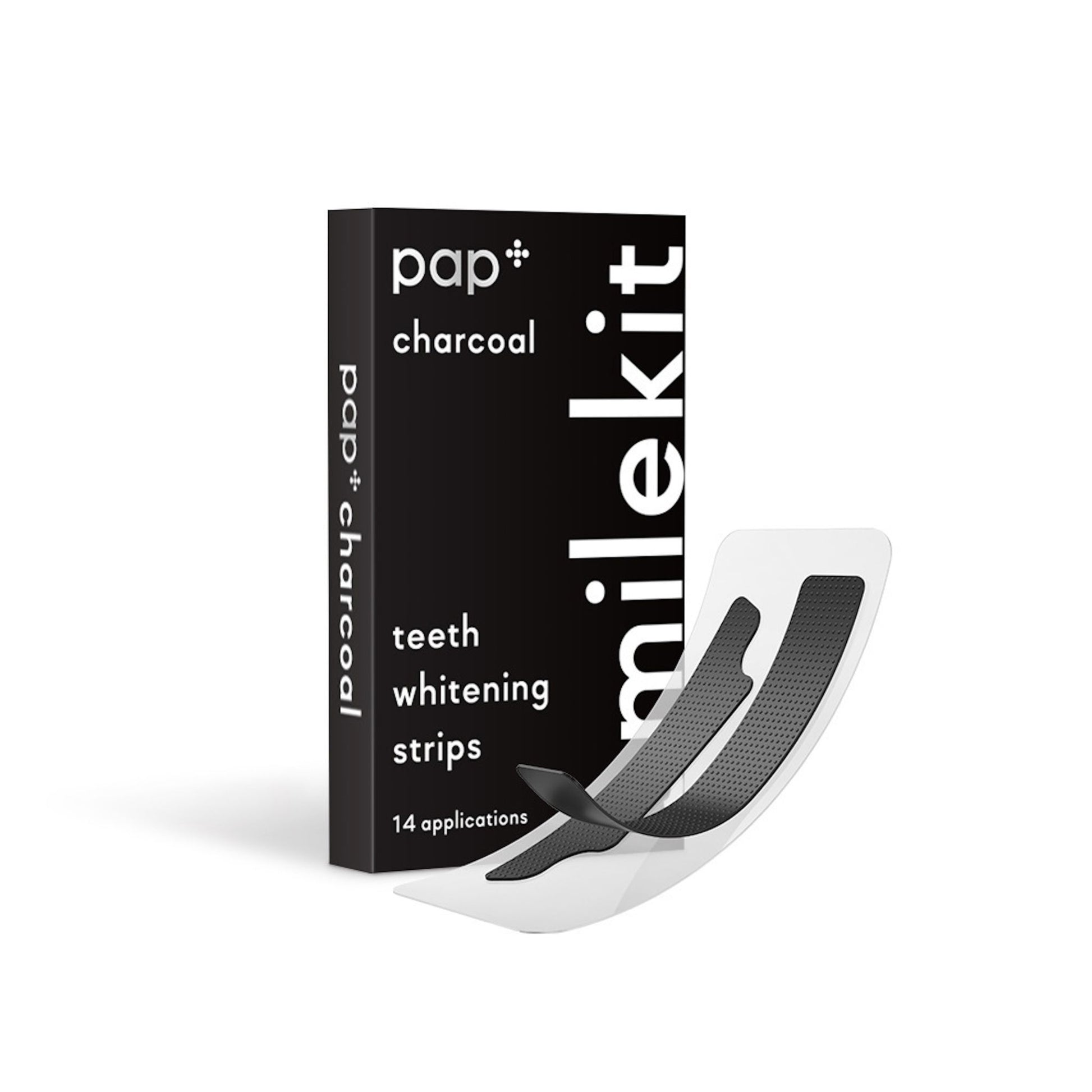 Smilekit PAP+ Charcol Whitening Strips - Essential Smile
