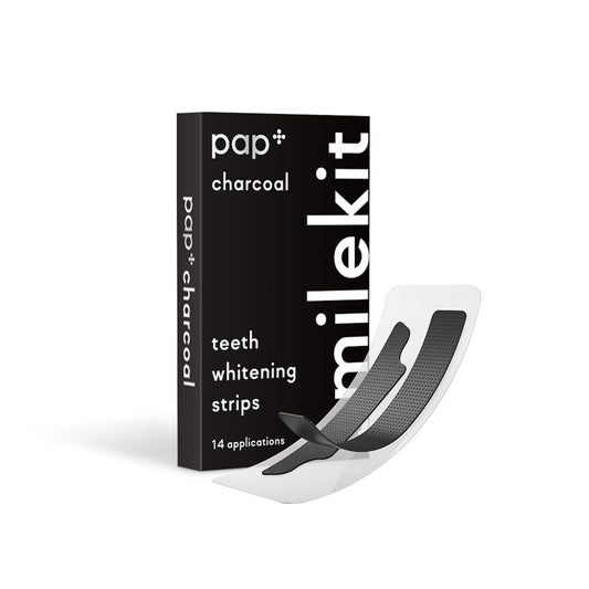 Smilekit PAP+ Charcol Whitening Strips - Essential Smile